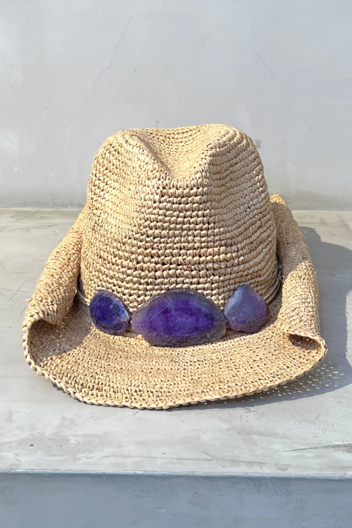 Florabella Billie Cowboy Hat Purple