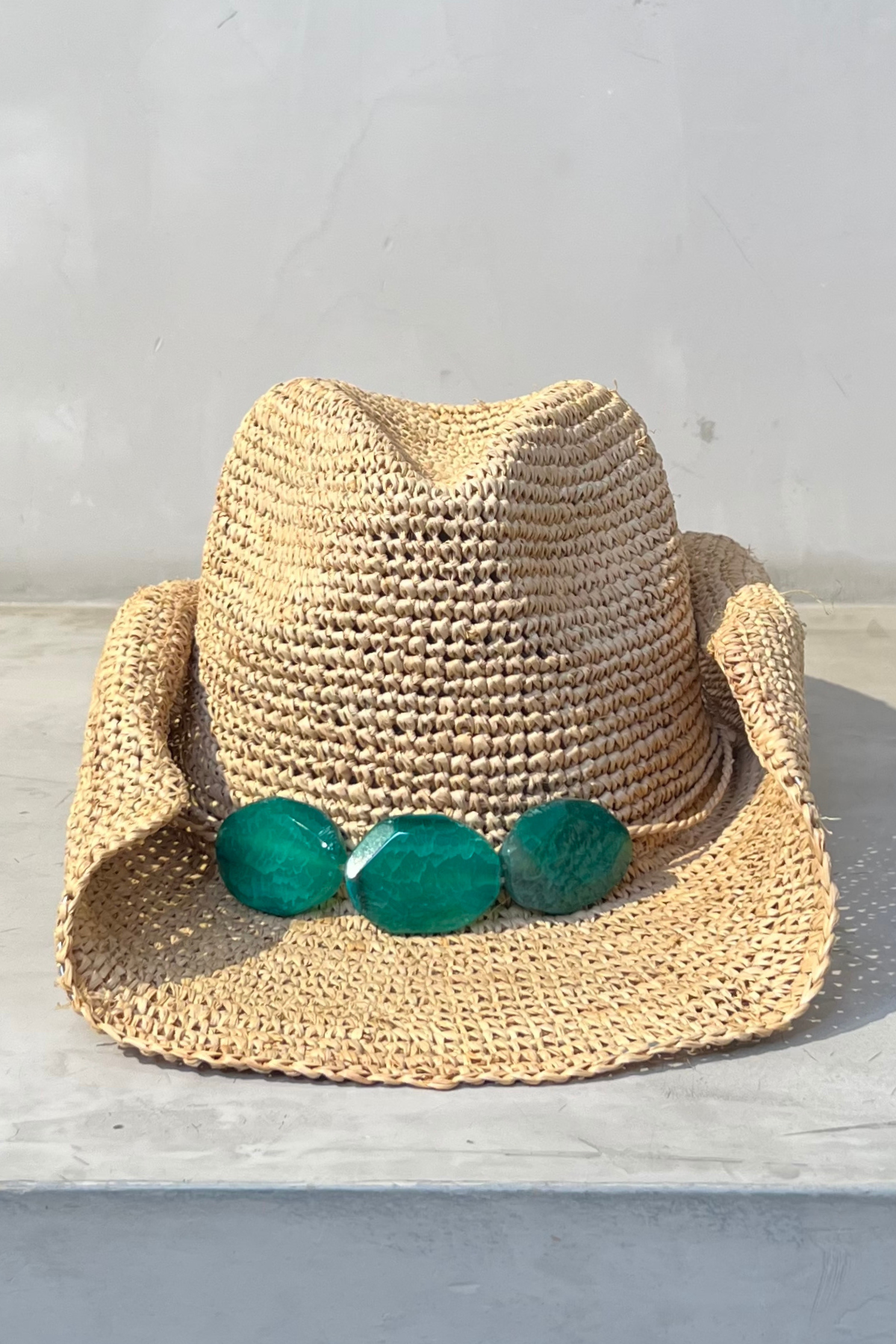 Florabella Billie Cowboy Hat Aloe