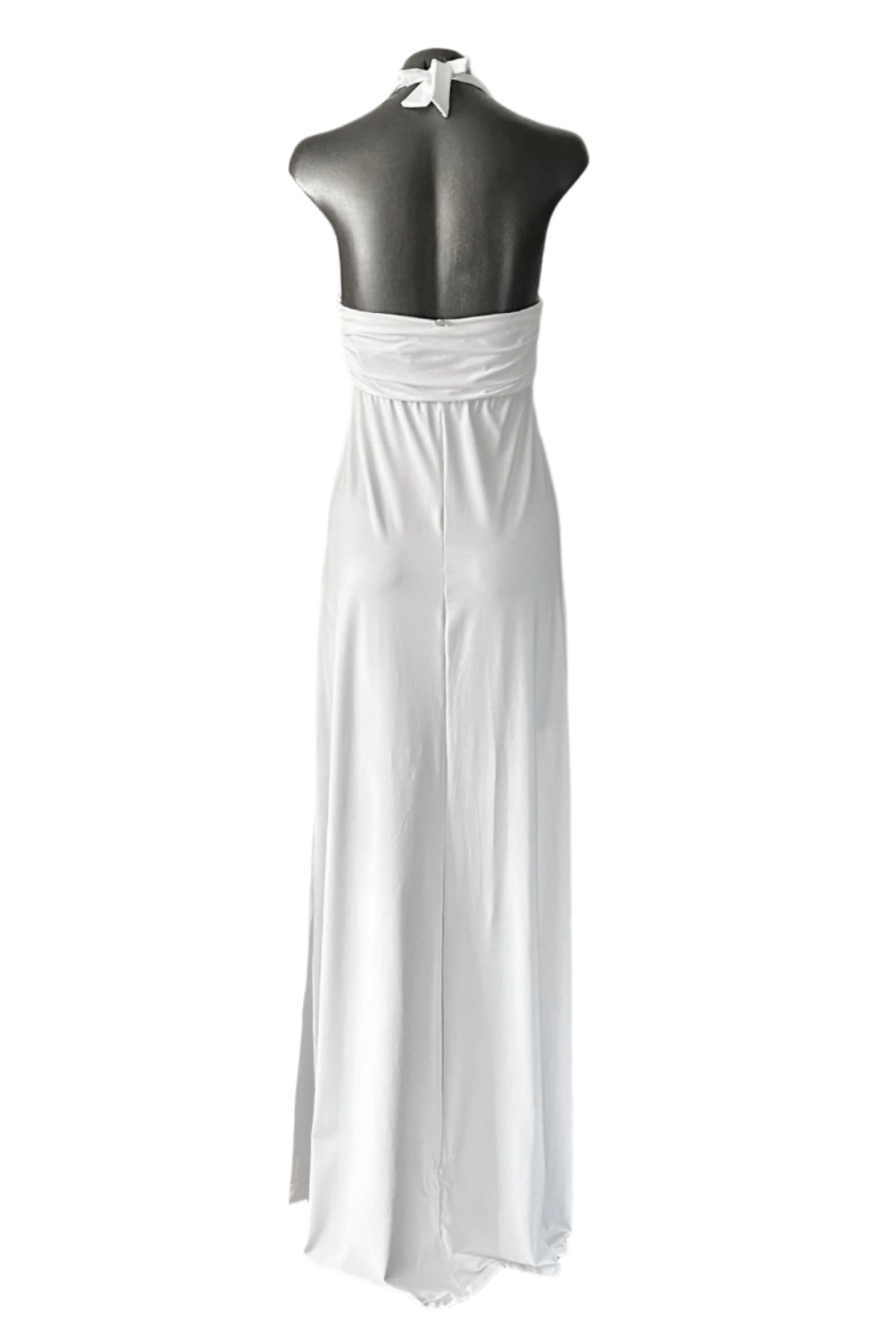 Rita Mennoia Fibbia Maxi Dress White