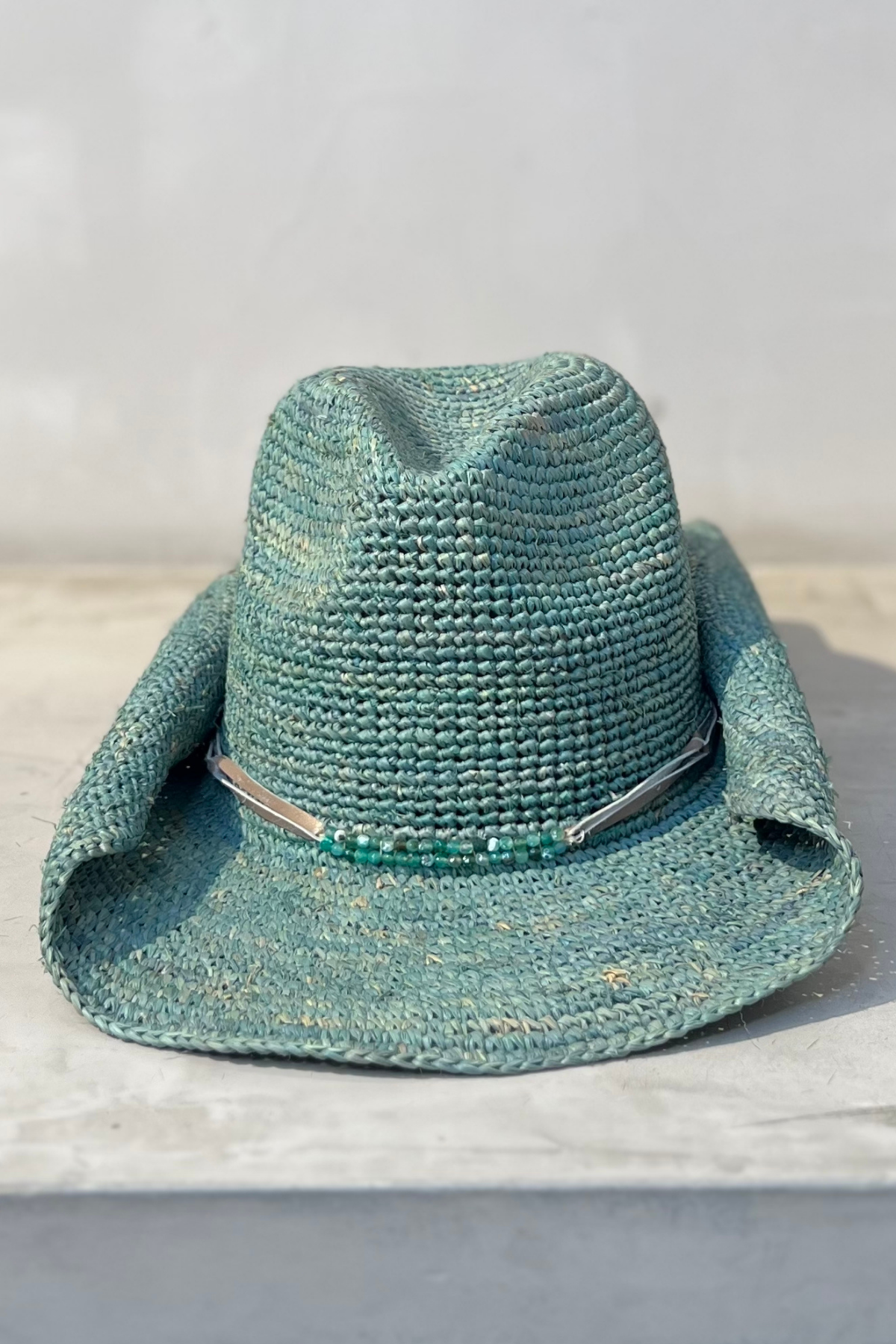 Florabella Lai Cowboy Hat Aloe