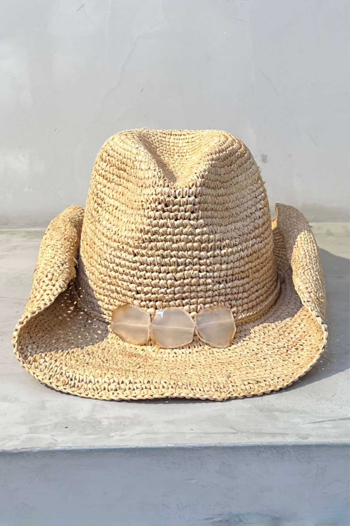 Florabella Billie Cowboy Hat Almond