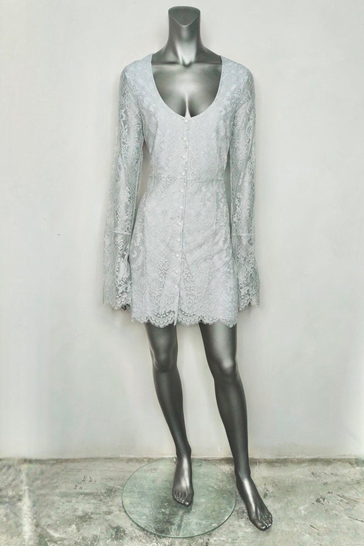 For Love & Lemons Long-sleeve Mini Dress