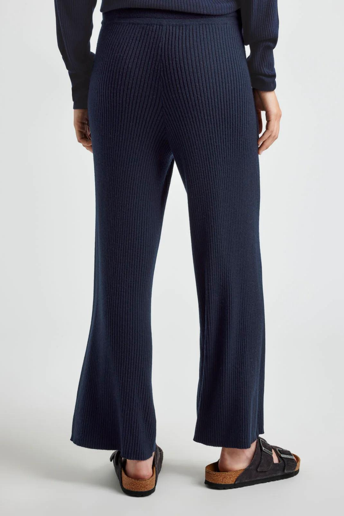 Splendid Georgie Cashblend Rib Pant Navy