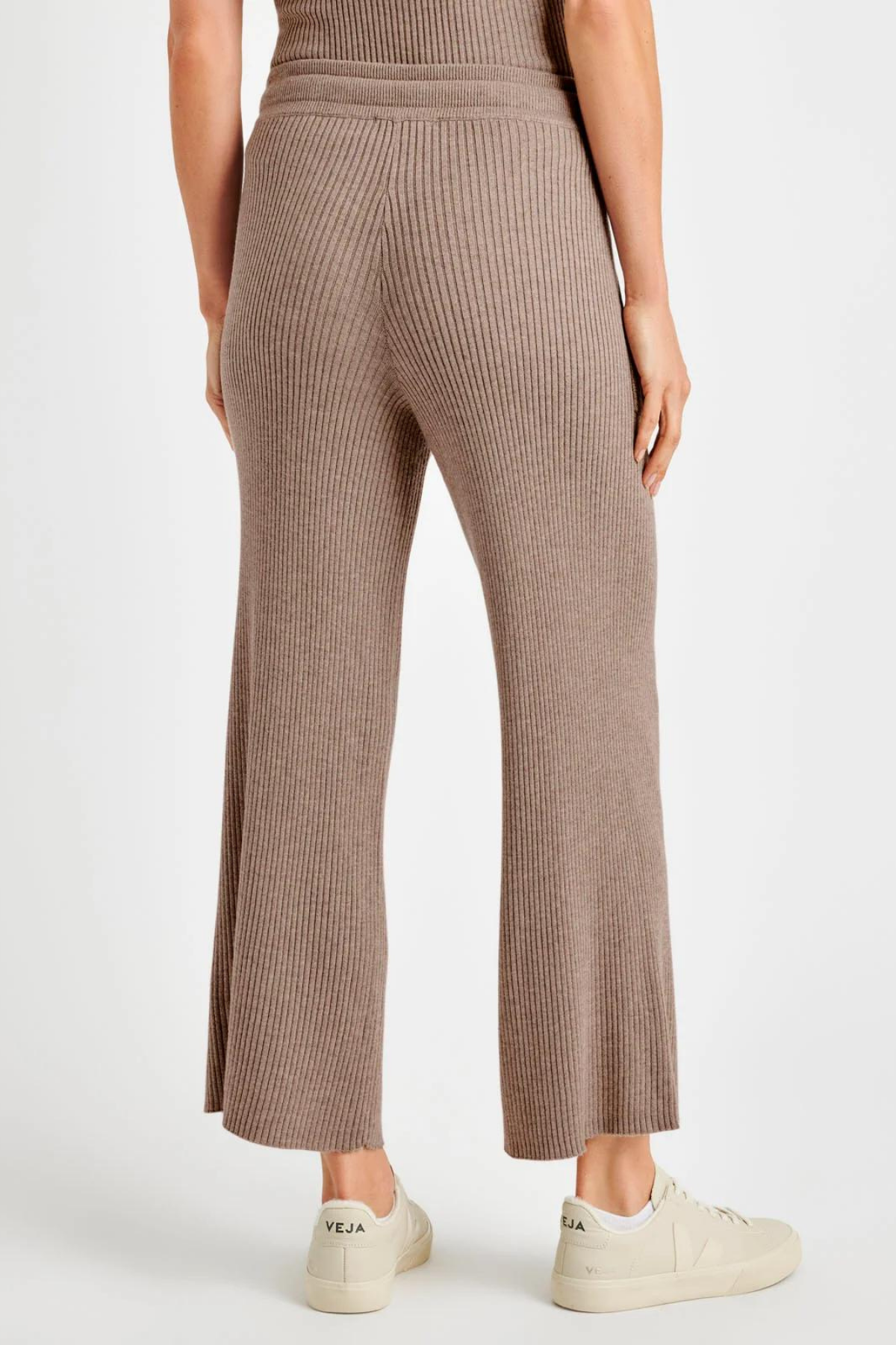 Splendid Georgie Cashblend Rib Pant Tawny Heather