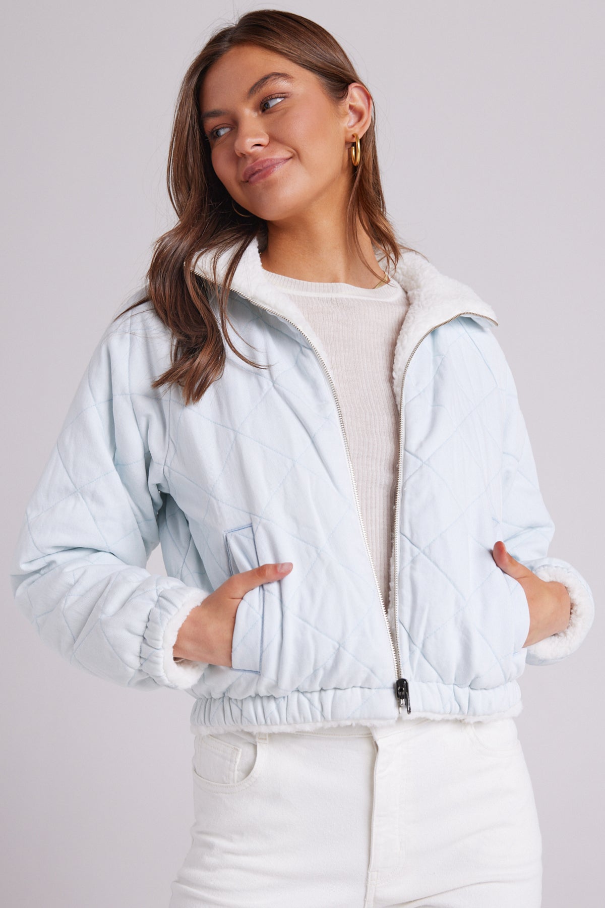 Bella Dahl Skye Reversible Quilted Jacket