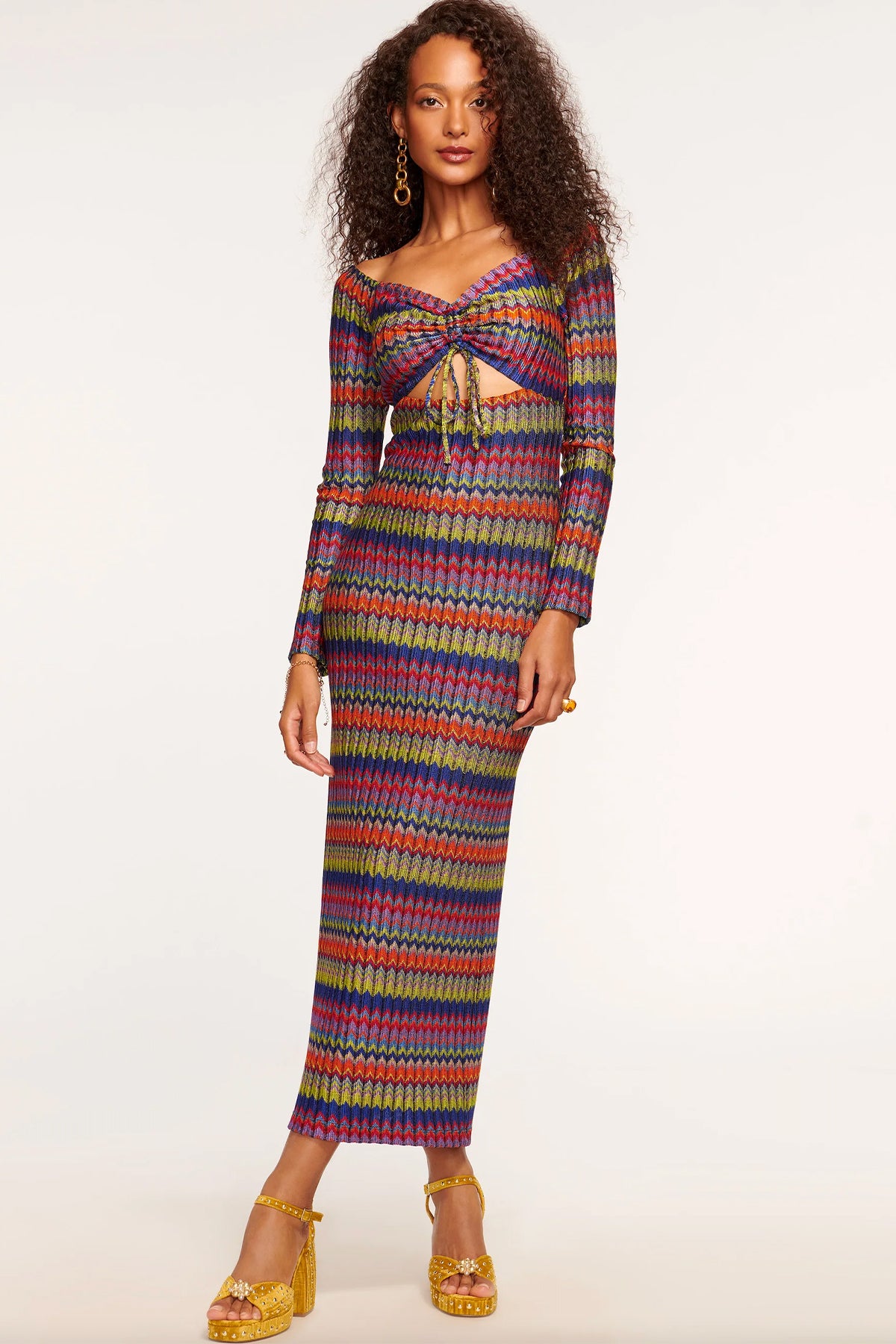 Ramy Brook Natalie Cutout Maxi Dress 