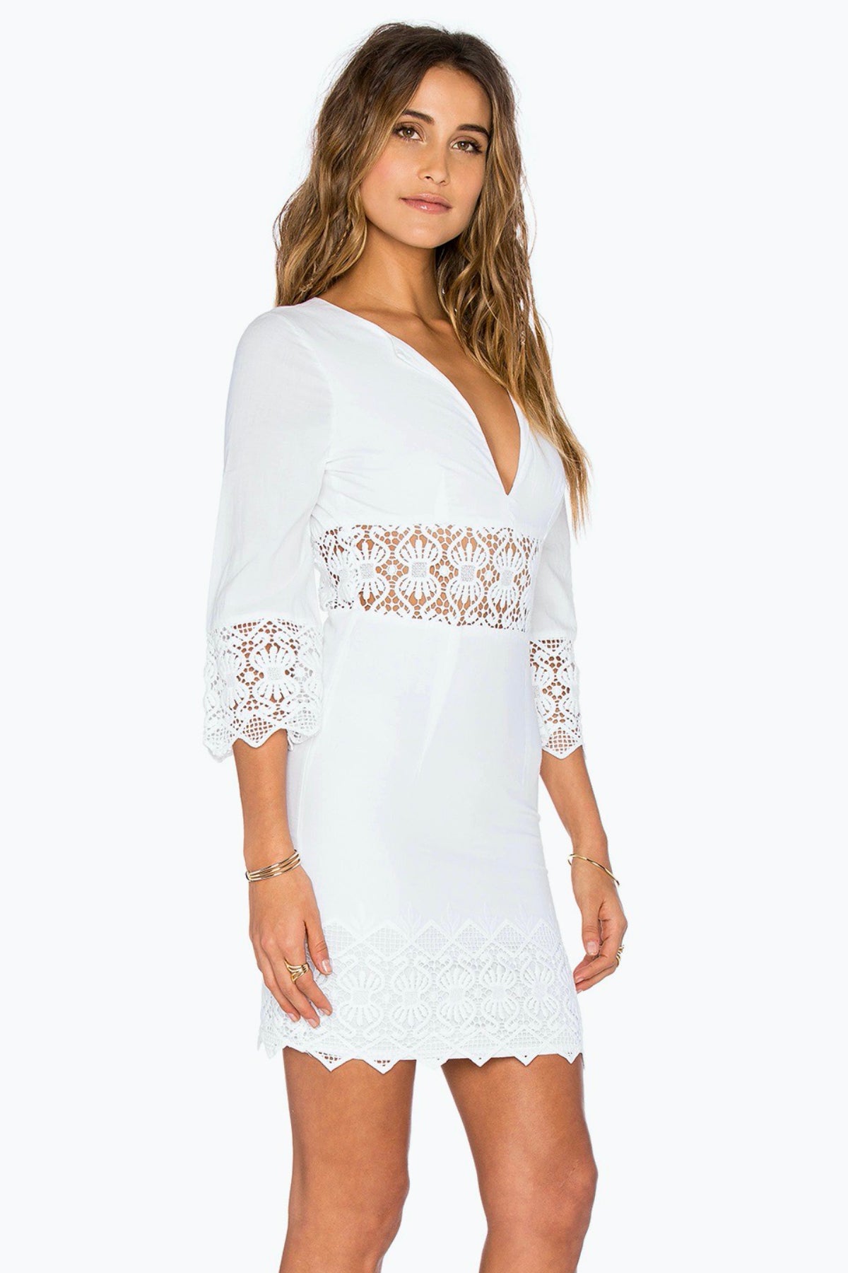 NightCap Tulum Cutout Mini Dress