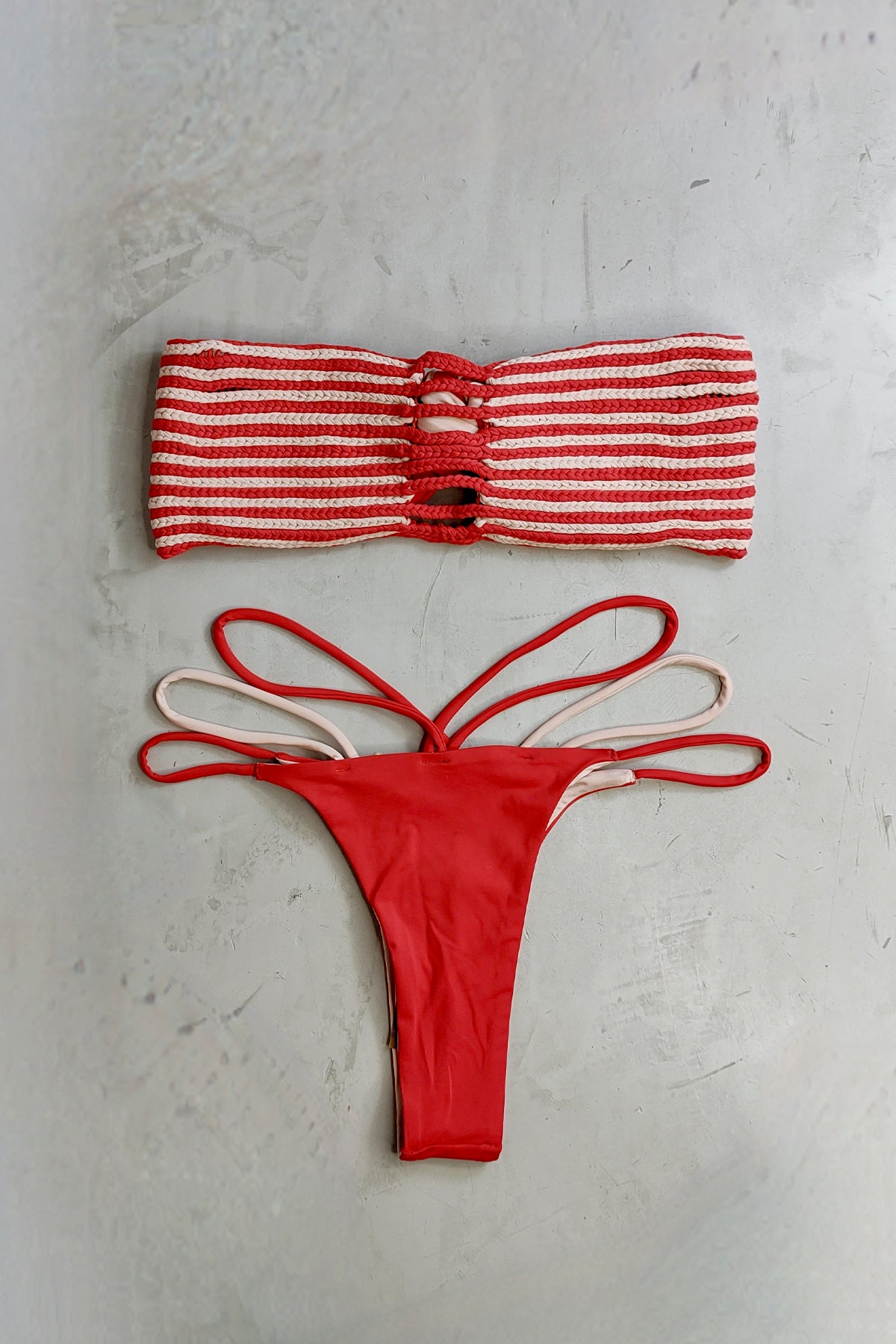 Charmosa Bella Bikini Red Pink