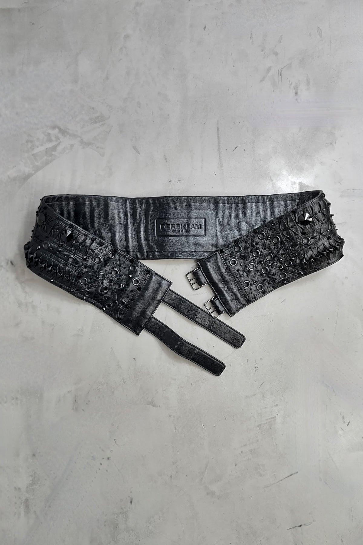 Derek Lam Embroidered Waist Belt