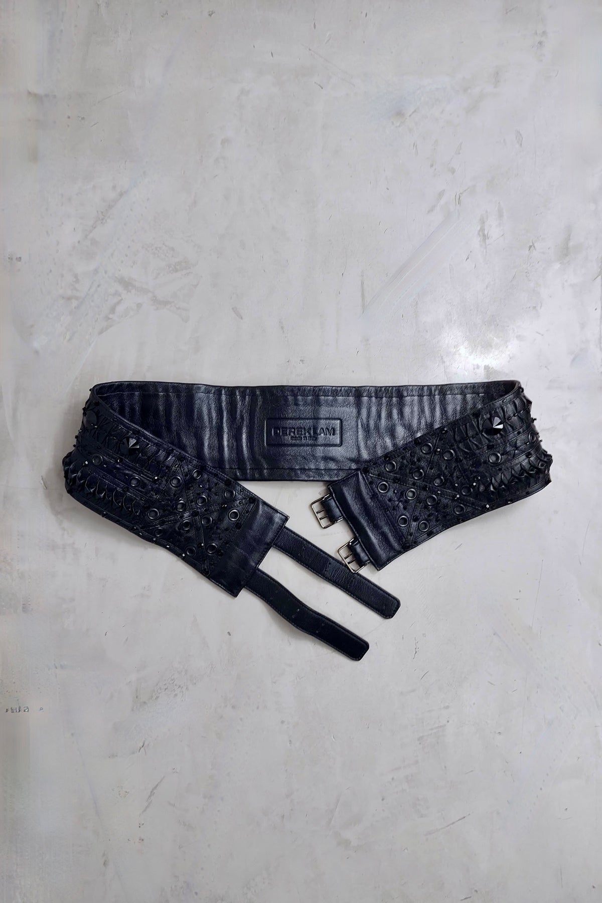 Derek Lam Embroidered Waist Belt